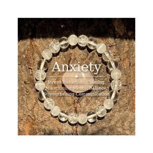 Energy Balance Cat Eye & Clear Quartz Crystal Bracelet, Energy Jewelry Gift